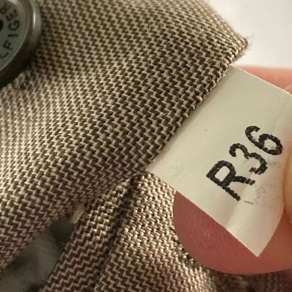 Tommy Hilfiger Men's Wool‎ Blend Dress Pants Slacks Tan Size 36x30 Pleated